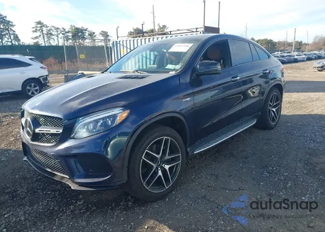 2019 Mercedes-Benz Amg Gle 43 Coupe 4Matic z USA, uszkodzony, nr VIN 4JGED6EB5KA135667